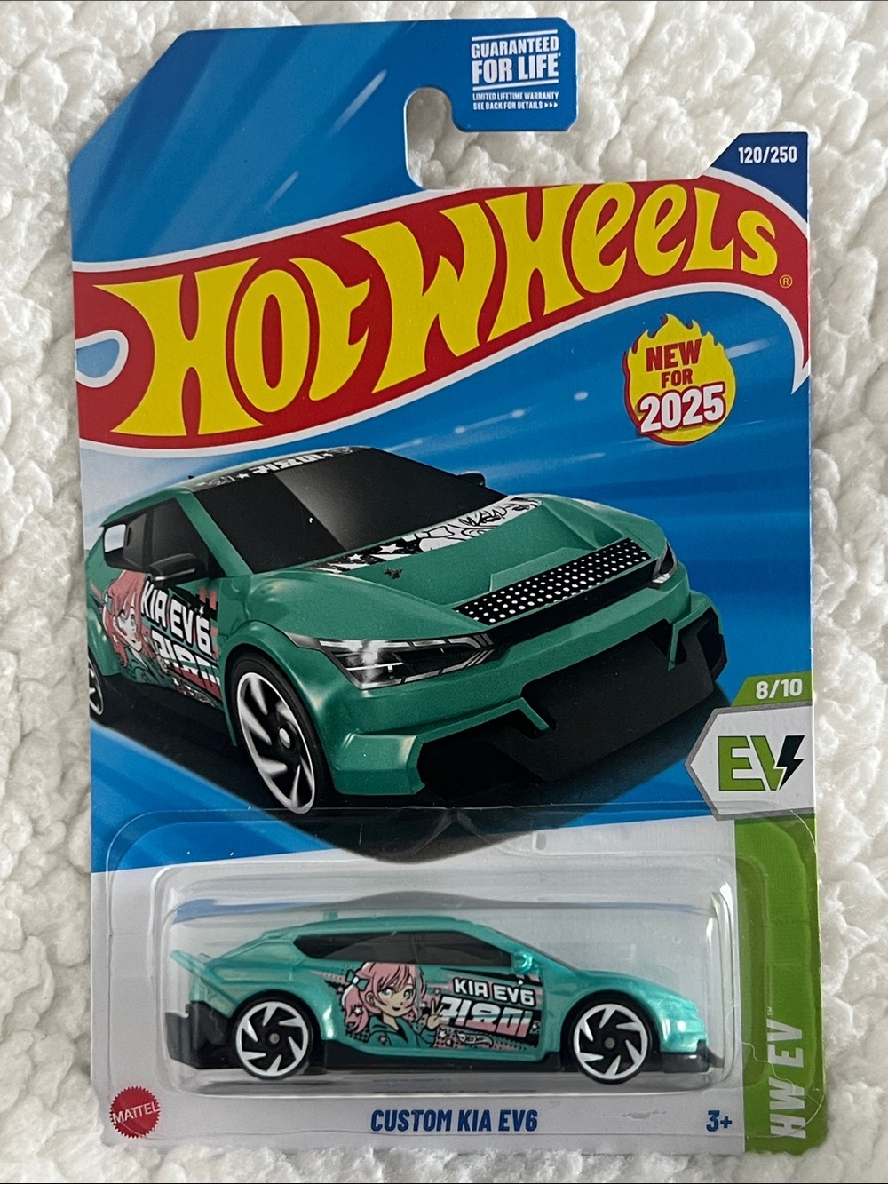 Custom Kia EV6 Die-Cast Hot Wheels